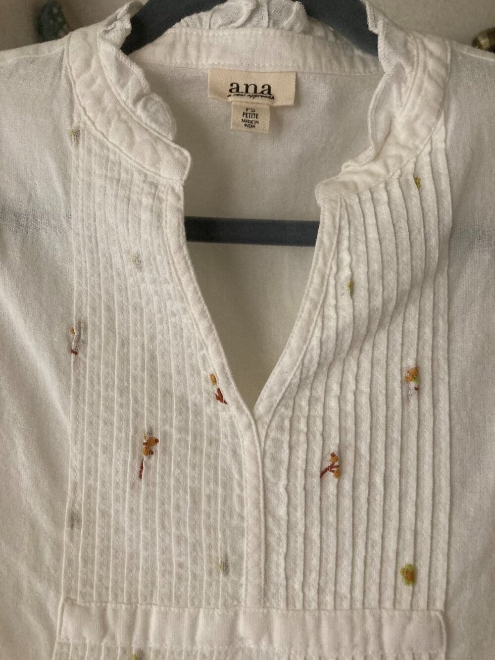 Bright, light & white spring top by a.n.a.
